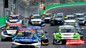 Carrera de TCR South America en interlagos