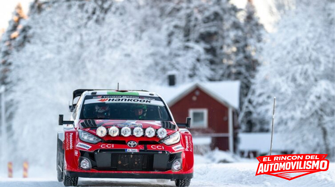 Toyota Yaris Rally1 en Suecia